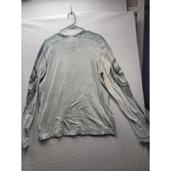 Guess Grey long sleeve mens top, Size XL, NWOT - Picture 6 of 9